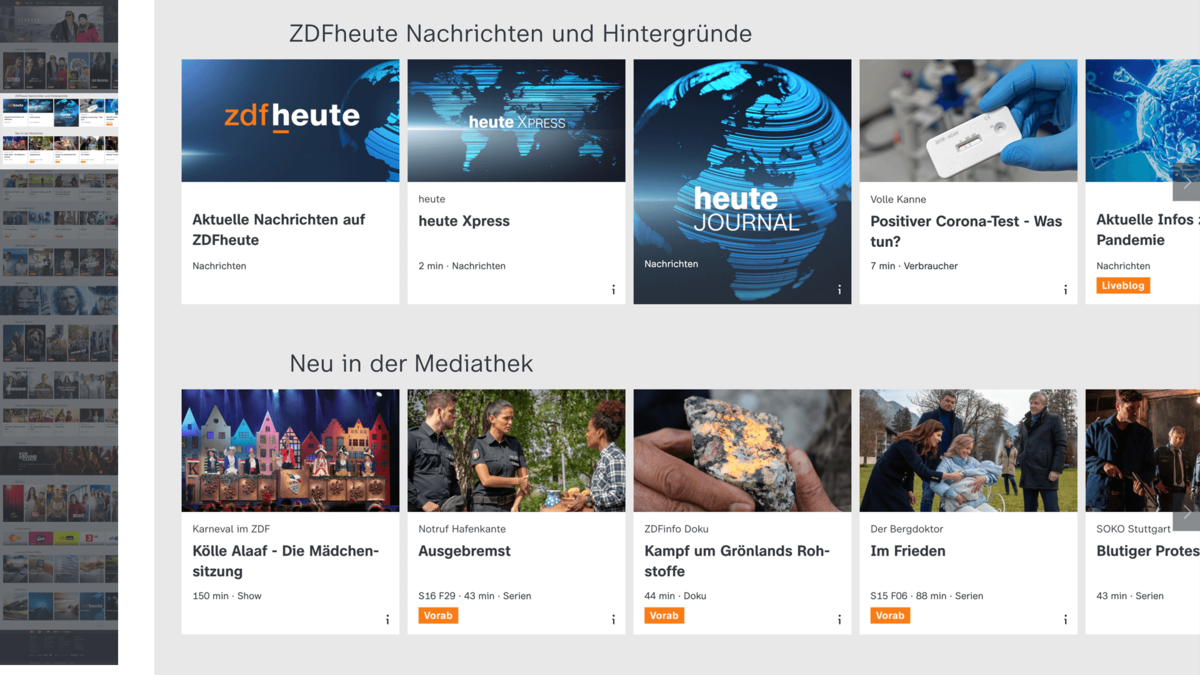 Zdfmediathek home 02