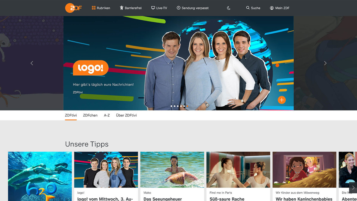 Zdf online tivi home 01b