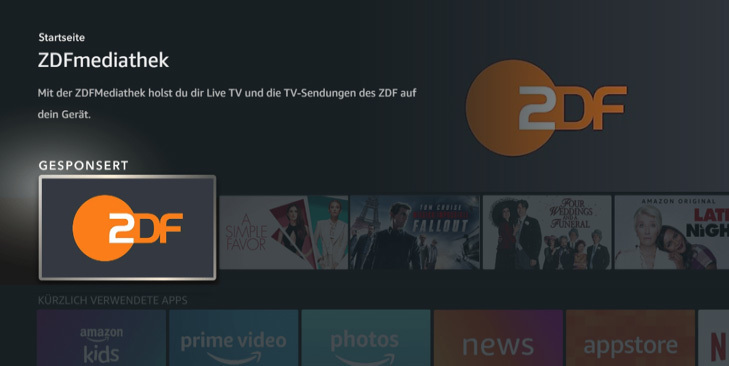Digitalewerbemittel firetv sponsoredtile