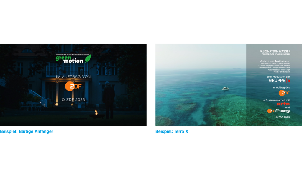 Video-branding abspann